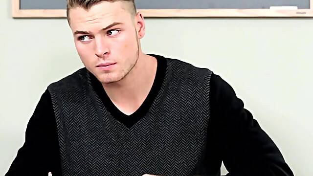 Before gay anal sex Zane Porter and Tyler Sky enjoy a blowjob