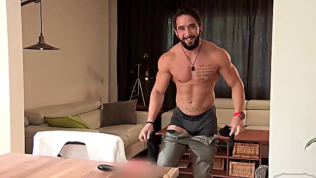 MASKURBATE - Well Hung Zack Lemec's Wicked Job Interview BTS - Part 1