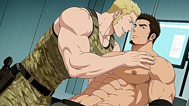 AI Homo Animation Video Compilation: 03 (Sort: Kiss) - Peak Shadow