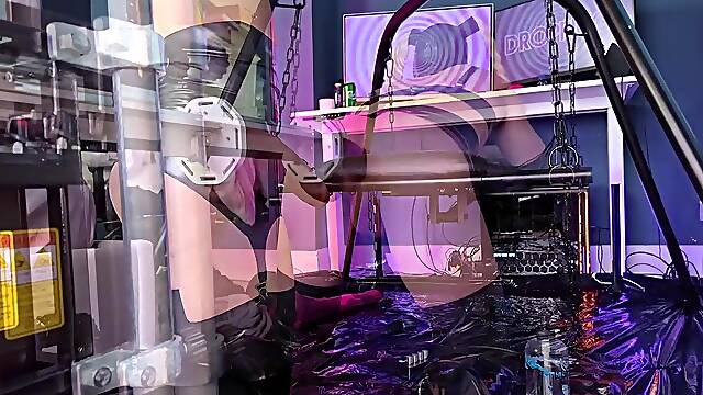 Anal dominance fuels kinkyjessicaxd's darksome play