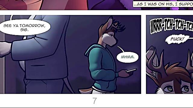 Fur Comic Dub: Enormous Lifting by SigmaX Part 1 (Fur hentai, Furries, Fur Sex, Fur)