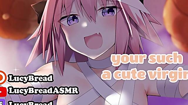 Femboy bangs a virgin during a party [NSFW ASMR]