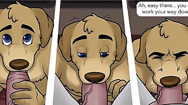 Yiff Comic Dub: The Internship, Part 1.two (Fur Animation, Furries, Fur Sex, Fur, Public Anal)