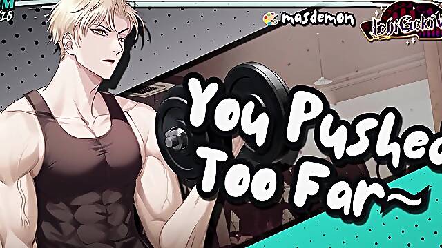 Strict Coach Bows U Over His Desk After U Poke Him Also Far - Erotic Audio Roleplay