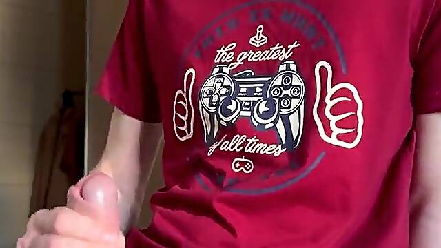 18yo Male Giant Meat Drains Fast