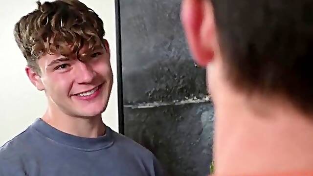 Homosexual Roommates Surprise Their Christmas Guest
