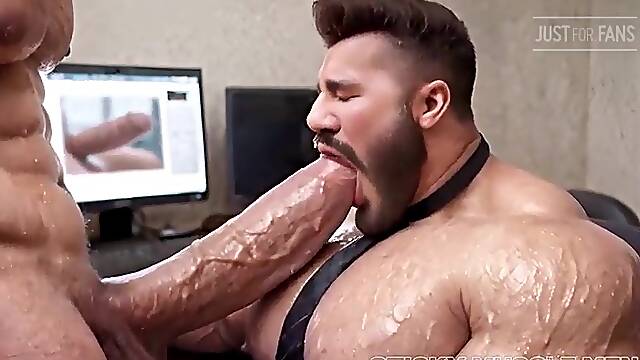 Sticky Muscle Dudes Day 17 Preview, AI-Generated Muscle Boys, Large Knobs, Large Cum Loads