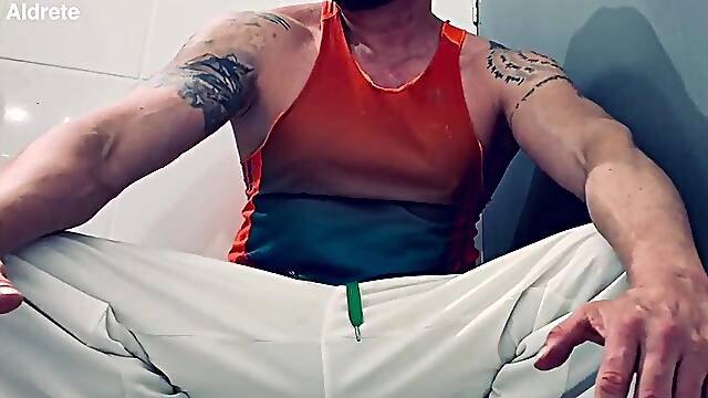 Marco Aldrete is a hawt Mexican dude in homo porn