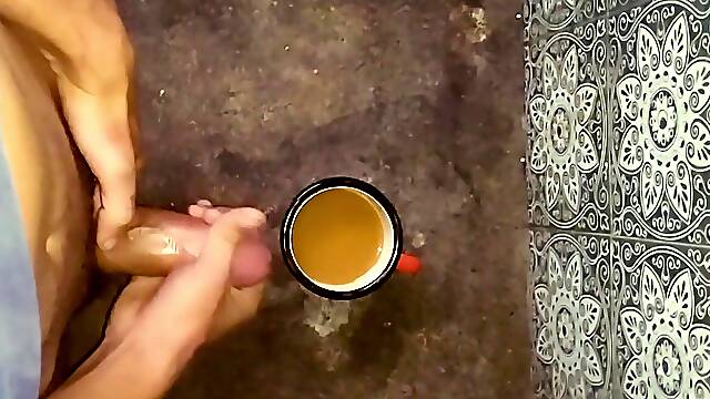 TWINK FEMBOY. COFFEE CUM. CEI. BREAKFAST