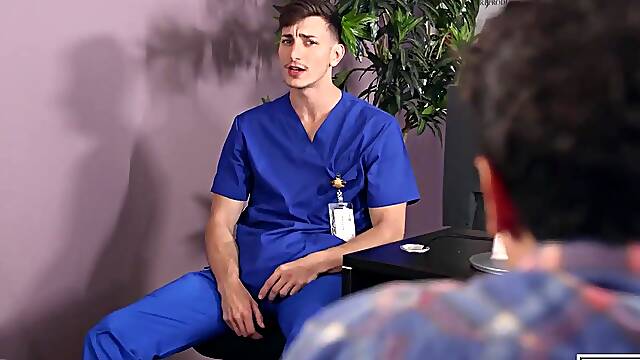 STUDS - Nurse Michael Jackman Treats Kaleb Stryker To A Very Hands On Recovery Session