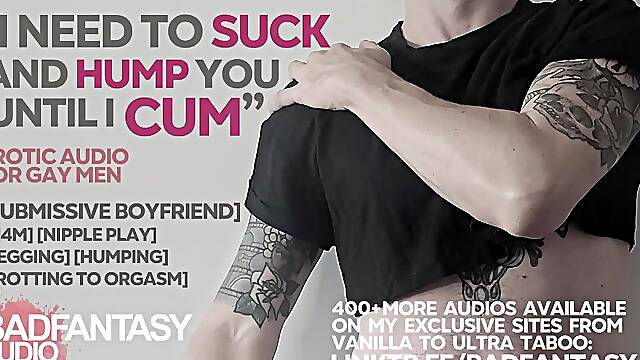 Boyfriend Soothes Himself With Your Emotional-Support Teats After a Bad Fantasy [M4M] [Resigned Speaker] [Erotic Roleplay Homosexual ASMR Audio] [Humping]