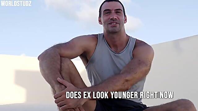 Own It! Unshaved Dad Ex Allows Slender Twink to Milk Him [WorldStudZ]