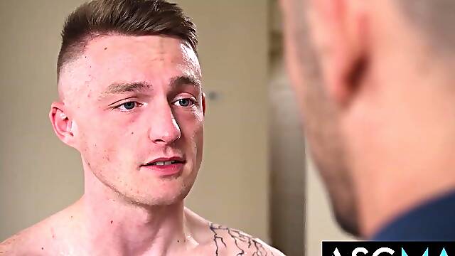 ASGMAX - Twink Handyman Kyle Harper Gets Bent Over Previous to the Wife Comes Home