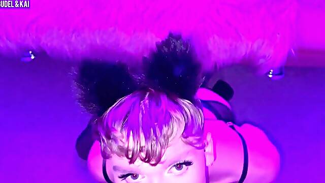 Compilation of Femboy Kai in Makeup getting his Booty and Beautiful Face Banged by Hunky Zilv