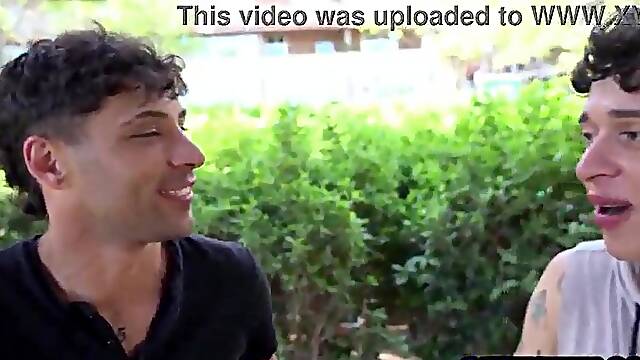Cute Homosexual Guys Work Out & Hookup On Holiday In Spain
