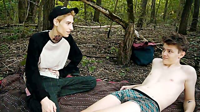 2 pals decided to Have Some Fun in Nature After the Picnic Was Over.
