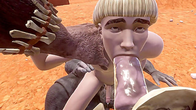 Sissy man meets 2 Alpha Minotaurs [3D]