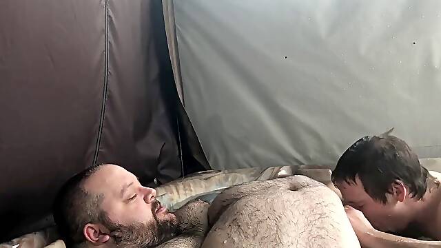 Ultra lush hunk Dady In steaming Tub🛁