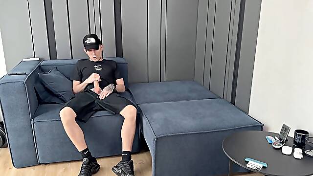 Stud drained off and spunk in Nike Air Max Plus TN