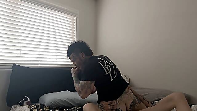 T4T-tatted Butch Dykes, cording my babes pussy into oblivion, making that butt jiggle!!