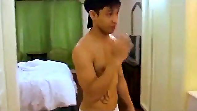 Asian boy assfuck By interracial At Home