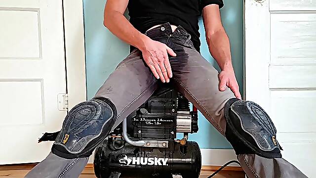 Soaking my pants while I work