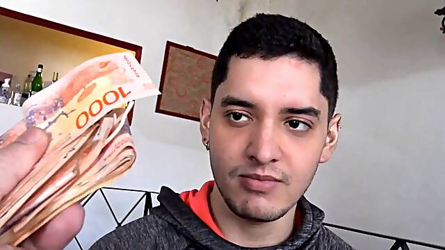 LatinCums.com - Teen Latin dude Paid Cash By Producer For pulverizing POV - Conera, Ramiro