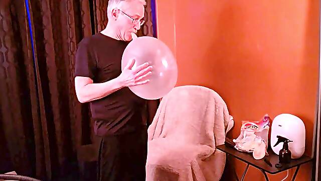 150) insatiable joy w hefty Round Clear Balloon by Daddy
