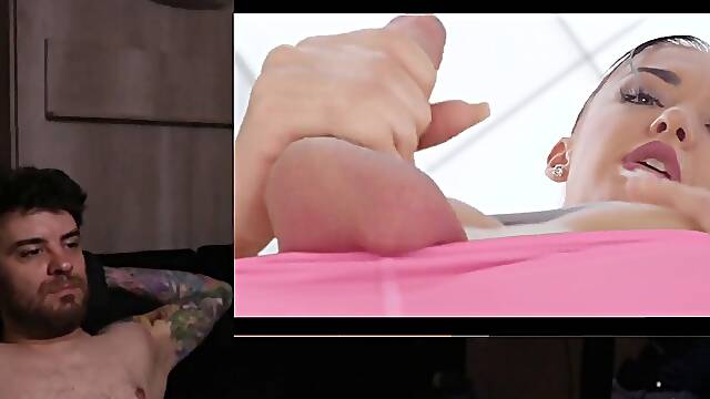 Hermaphroditism gal masturbates in The Gym