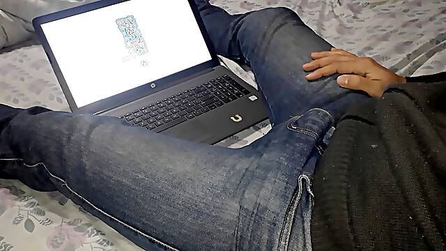 Me caliento viendo animé y me hago una paja