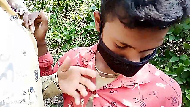 Today We Both Went To The Forest To Do Mars And he milked with excellent pleasure -forest queer Movies Part2
