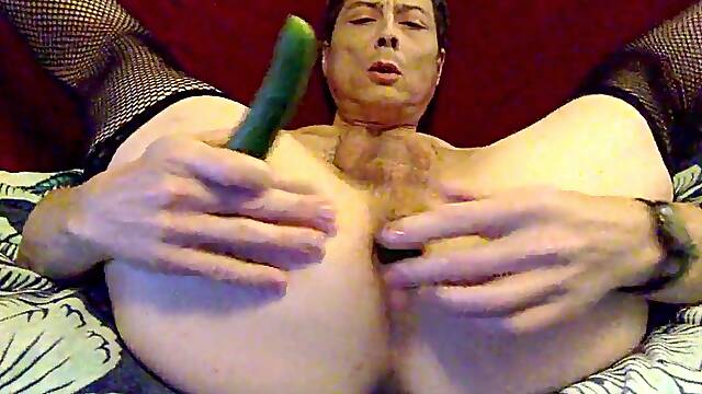 Killer Logan male Stripper Sucks & Fucks Cucumbers spit Roast