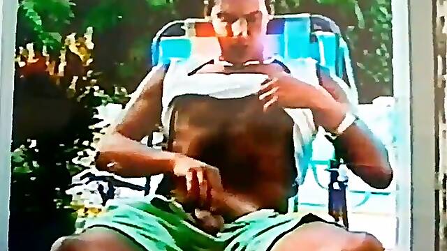 Antique year 2000 ! The very FIRST LEAKED SEX TAPE OF CORY ! Exclusive XXX FAMOUS LEAKED Celebrity Sex Tape - Supermodel Cory Bernstein aka Cory the Model, Jerking off his Big pecker in Paradise !