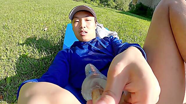 Pissing On Your thick man-meat While You Fuck My Tight Ass