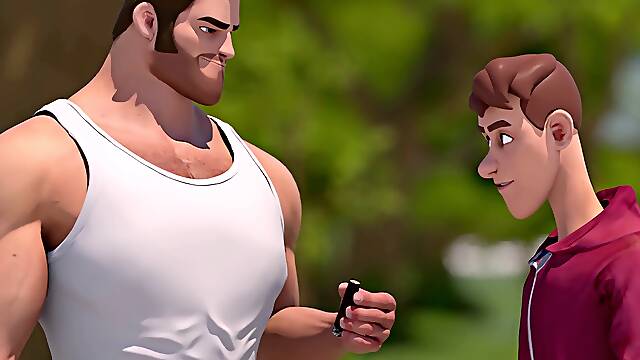 SodomySquad - Gay Superhero Alpha Saves Vulnerable Twink, Shoves His otter trunk Into butt