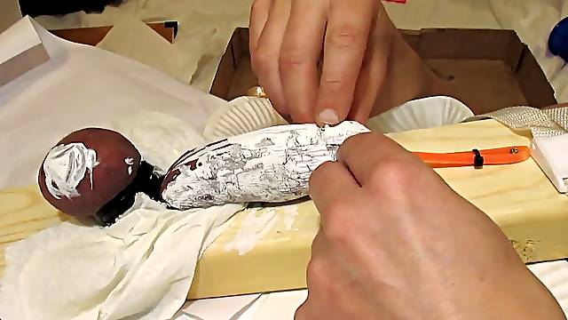 2x4 manstick board, lots of cock bondage