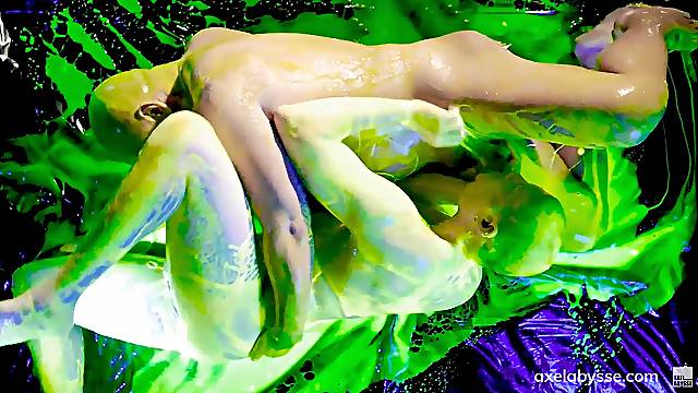 Weird fag slime in every crevice