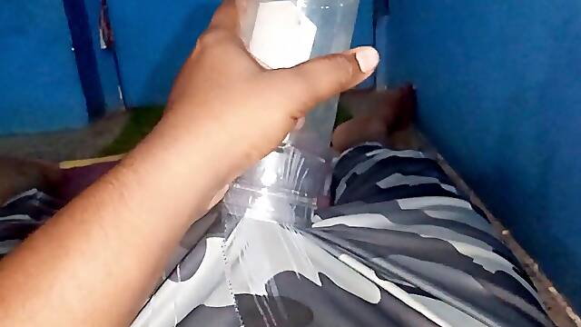 My fresh pussy fake penis and getting off with massage