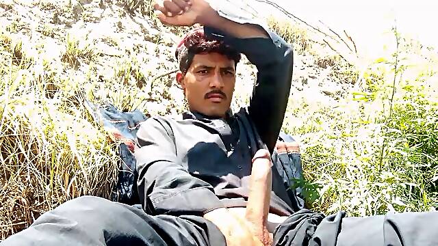 Pakistani youthfull stud ample dick