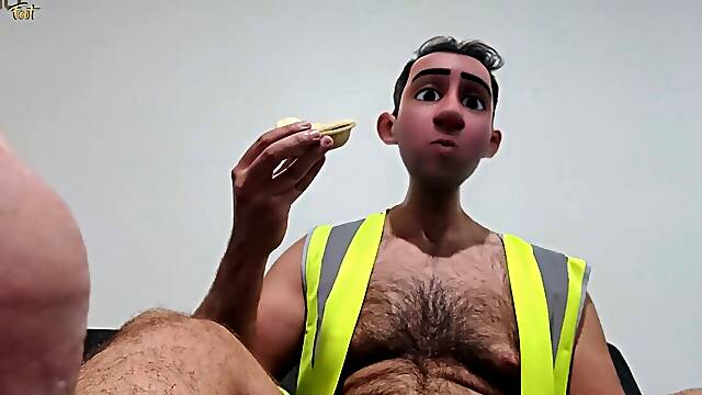 VORE - STEP faggot parent - yam-sized TRADIES BELLY - ALL THE WAY DOWN SHRUNKEN AND SWALLOWED WHOLE