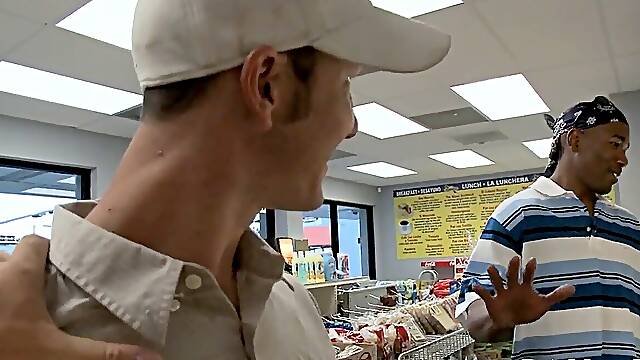 Bi-racial faggot in doggy style