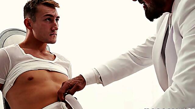 This interview went south, literally speaking! Do you think he transferred it, lol?