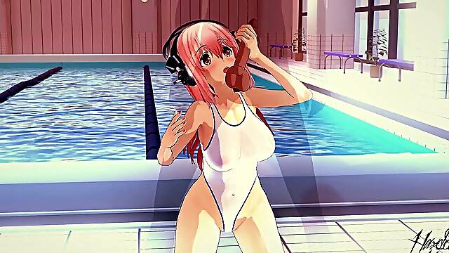 Super Sonico Super fucky-fucky - 3 dimensional hentai