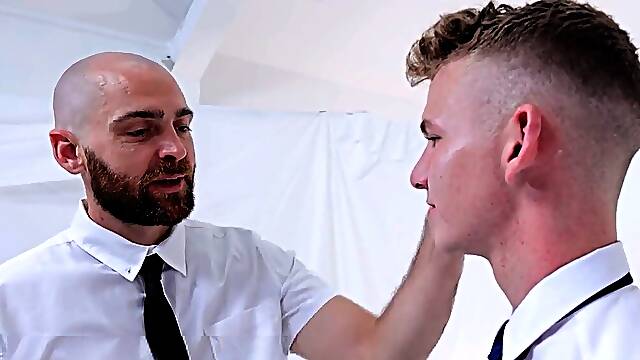 Missionary Boys - Submissive Boy Jack Waters Takes Perv Priests cum Deep inside His teenage Asshole