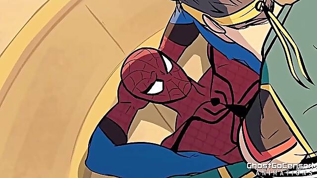 Metal knuckle (Lin Lie) x Spiderman