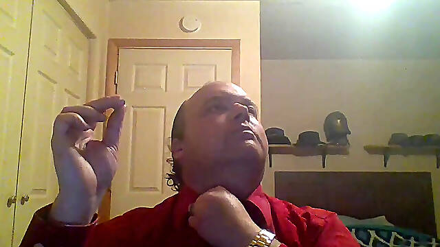 The sexy mummy disrobes her undies and opens up her legs