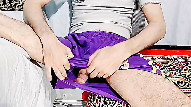 After humping girlfriend he jack his desi cock on glad Halloween