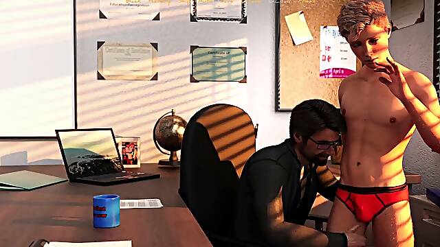 Roped to college 1 - College Headmaster abases Me to Get Better Grades