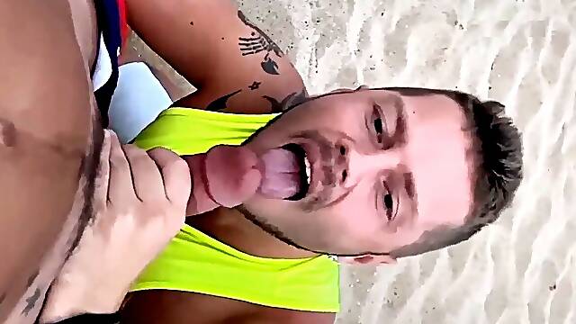 Gay Beach Cruising bj compilation