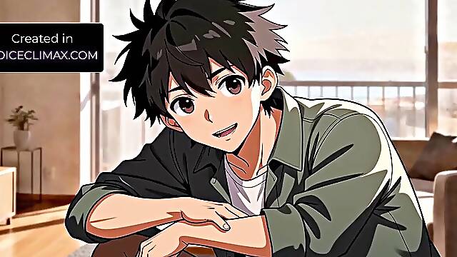 Your Shy school faggot finest Friend Invites you over - Boys Home alone - Yaoi Gay Hentai